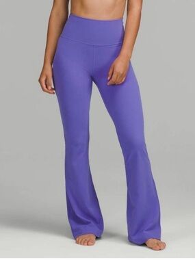 lululemon athletica Purple Groove Flare Leggings